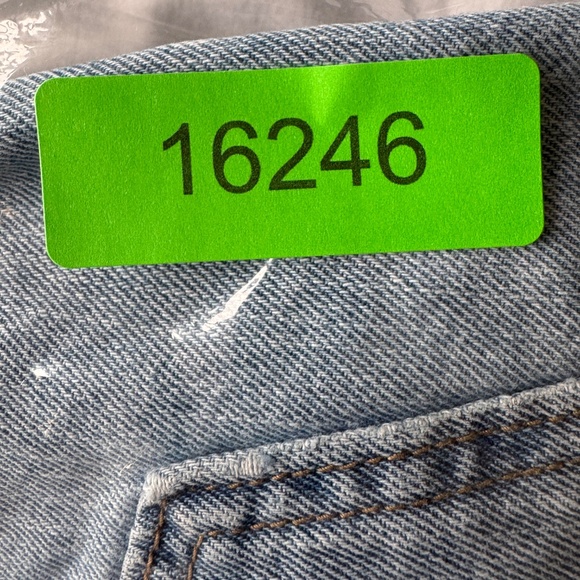 Old Navy Men's Straight Light Wash Blue Jeans 38x32 Western Rodeo Stampede Denim - Picture 15 of 15